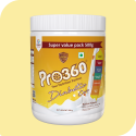 Pro360 Diabetic Care Badam 500g Complete and Balanced Nutrition for Diabetes Control – Rich in Protein & Essential Nutrients for Good Health & Improved Immunity – No Added Sugar