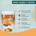 Pro360 Dry Fruits Protein Powder with Natural Dry Fruits with Immunity Boosters - Zinc, Vitamin C, Vitamin D