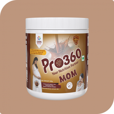 Pro360 MOM Swiss Chocolate 200g Nutritional Supplement Powder for Pregnant Women – Ideal Maternal Nutrition during Pregnancy with Protein, DHA, Green Apple, Vitamins, Minerals 