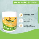 Pro360 NutriFibre Powder - Nutritional Dietary Supplement - 100% Plant Based Dietary Fibre & Water Soluble - Manage Diabetic Levels, Support Weight Management & Better Digestive Health 