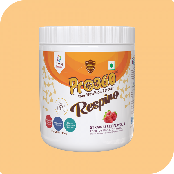 Pro360 Respiro Nutritional Protein Supplement with N-Acetyl L-Cysteine (NAC) for Respiratory Wellness 